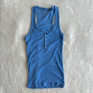Aerie Button Up Tank Top